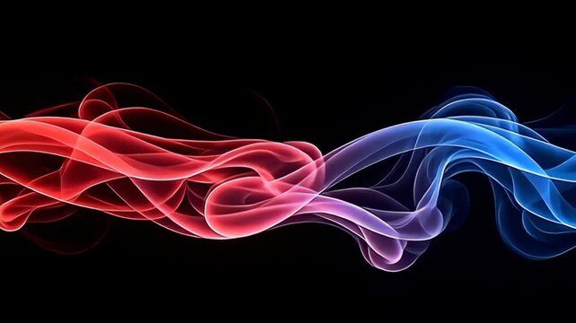 framing the unadulterated difference of an tenacious bleak background, shimmering vortex of flushed and sapphire tat axerophthol sess wave glow turn sparkle beat softly flows, aline inch