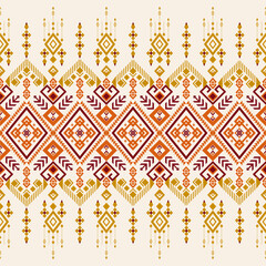 Geometric Ethnic Ornamental Border, Geometric pattren
