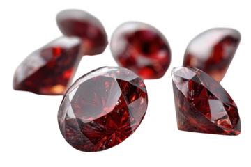 Scarlet Jewels Ruby Gemstone Art Precious Crystal Red Stone Beauty Valentine s Day Sparkle Close Up