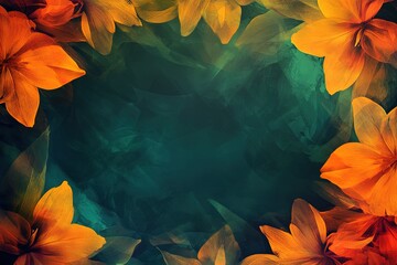 Autumnal Bloom Frame