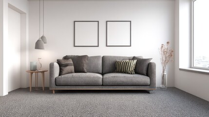 Fototapeta premium Modern living room interior (35)