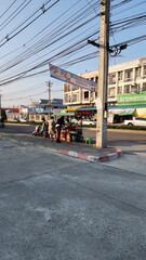 forklift in warehouse