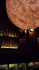 Moon in bar