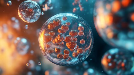 Visualization of Cell Lysis Mechanics Showcasing Bacterial and Viral Interactions
