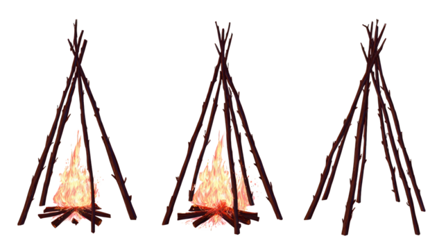 Fire starting essentials, magnesium rod, ferro rod, and match ignite your outdoor adventures