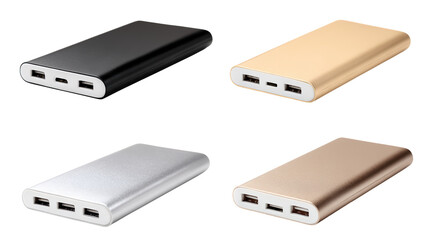 Colorful portable power banks, reliable backup energy for your mobile devices