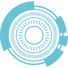 Futuristic Circle Vector