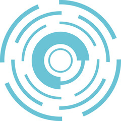 Futuristic Circle Vector