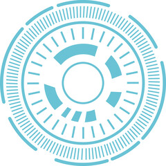 Futuristic Circle Vector