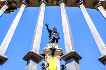 famous old town of Augsburg - germany