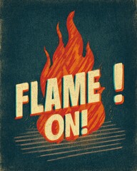 Retro BBQ Vibes – Vintage Grilling & Summer Graphic Illustration