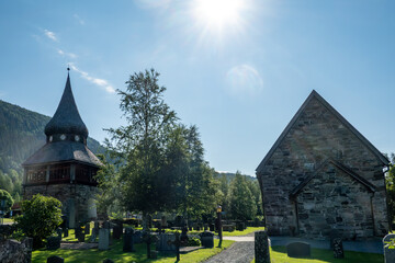 Åre, Sweden The Åre Church in this ski resort in summer.