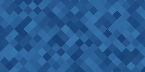 Backgroung seamless Geomatric Pattern in blue.