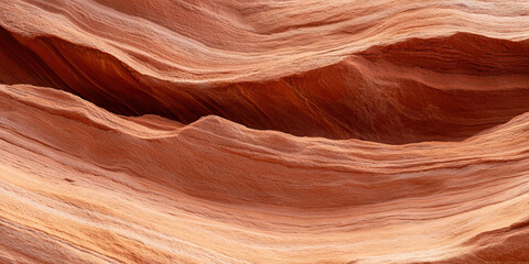Obraz premium Layered Sandstone Canyon Wall Texture