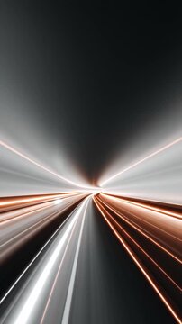 Light trail curved road tunnel dynamic motion glowing lines futuristic energy smooth curve glowing dynamic motion futuristic energy trail road tunnel curve glowing dynamic motion futuristic energy