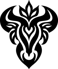 tribal tattoo, swirl tattoo, abstract tribal 