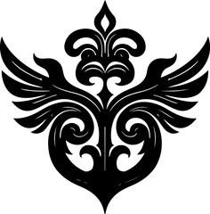 tribal tattoo, swirl tattoo, abstract tribal 