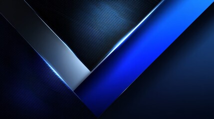 modern black dark blue white abstract background. minimal. color gradient. web banner. geometric shape. 3d effect. lines stripes triangles. design. futuristic. metal metallic effect. luxury. premium.