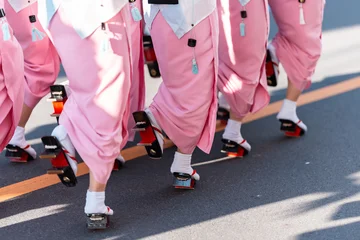 Fotobehang 阿波踊り © naka