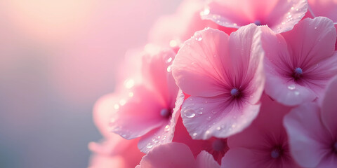 close up of pink flower