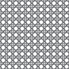 gray basketweave lattice pattern with black outline on white background