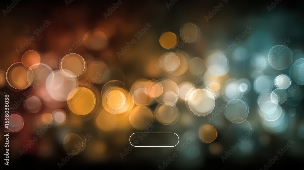 Poster dynamic hr management jobs applicant tracking system interface in a creative bokeh atmosphere