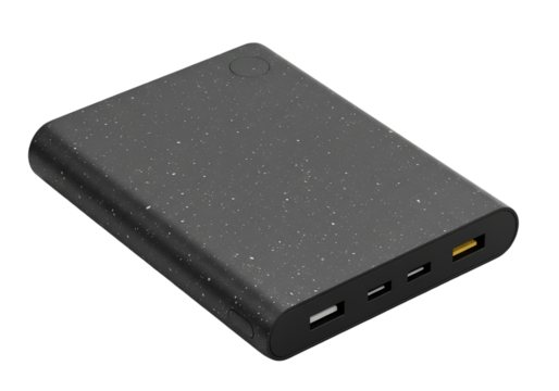 3D Portable Charger Power Bank With USB Ports - Powered by Adobe