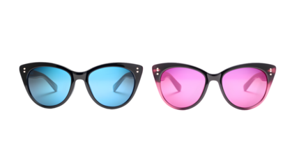 Stylish Sunglasses Collection in Blue and Black Colors for Fashion Enthusiasts