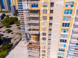 South Florida condo crisis Winston Towers under major repair and renovation new strict condition laws