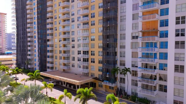 Condo repair in Sunny Isles Beach due to new legislation after Surfside Champlain Towers collapse