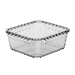 Empty Glass Food Storage Container With Lid