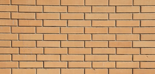 Texture of brick wall as background, closeup
