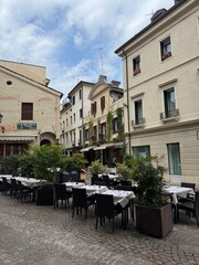 street cafe in the city