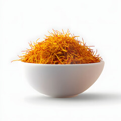 Fototapeta premium Precious Saffron Threads in a white Bowl