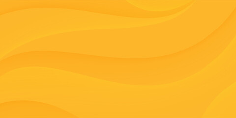 Luxury abstract texture yellow background with soft and beautiful waves.vector eps10