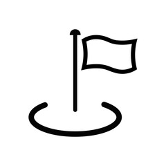 Map pin icon. Location pin on map. GPS point. Vector	