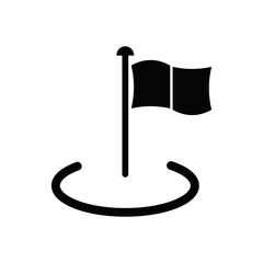 Map pin icon. Location pin on map. GPS point. Vector	
