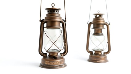 antique oil lamp
