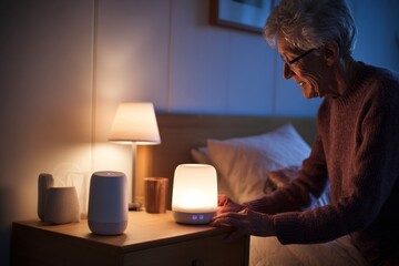 Personalized sleep interventions: a high-tech bedroom approach. Peaceful sleep. Finding solutions for sleep disturbances in assisted living environments. Sleep solutions. Elderly sleep.