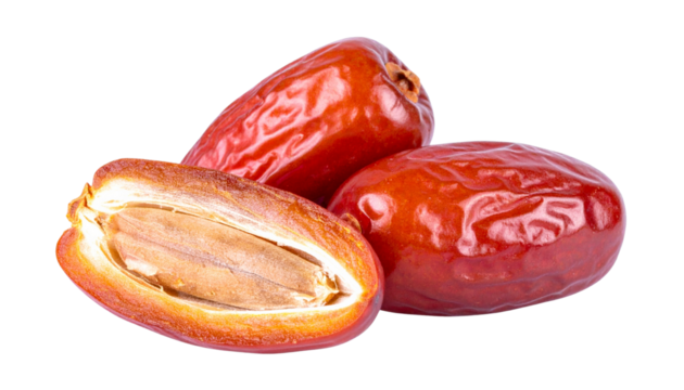 Fruite date isolated on transparent background