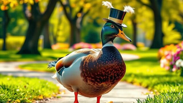 Duck with Swagger
