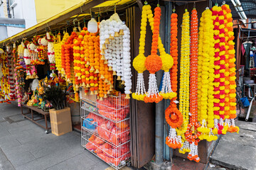 Shops and buildings in the Little India neighbourhood in Georgetown