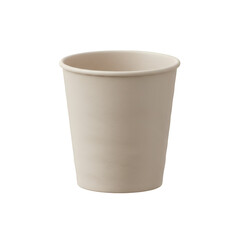 Paper Cup Isolated Illustration on Black Background