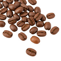 Photo of Coffee Beans on Black Background