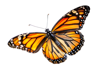 detailed close up studio butterfly image