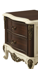 Elegant Bedroom Furniture Photo, Antique Nightstand Details