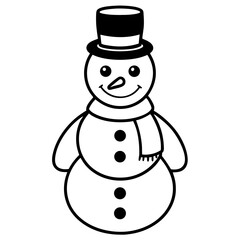 Christmas Ice Etch Silhouette – Frosted Window Holiday Design, Winter Decoration Vector Clipart