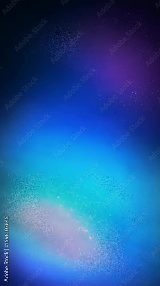 Poster abstract gradient background with a grainy texture transitioning from dark blue to turquoise and the