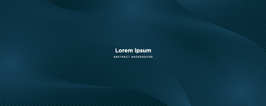 Premium background design with diagonal dark green line pattern. Vector horizontal template for digital lux business banner, contemporary formal invitation, luxury voucher