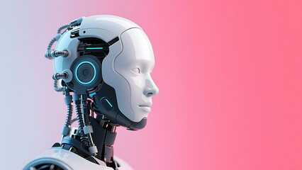 Obraz premium robot head
